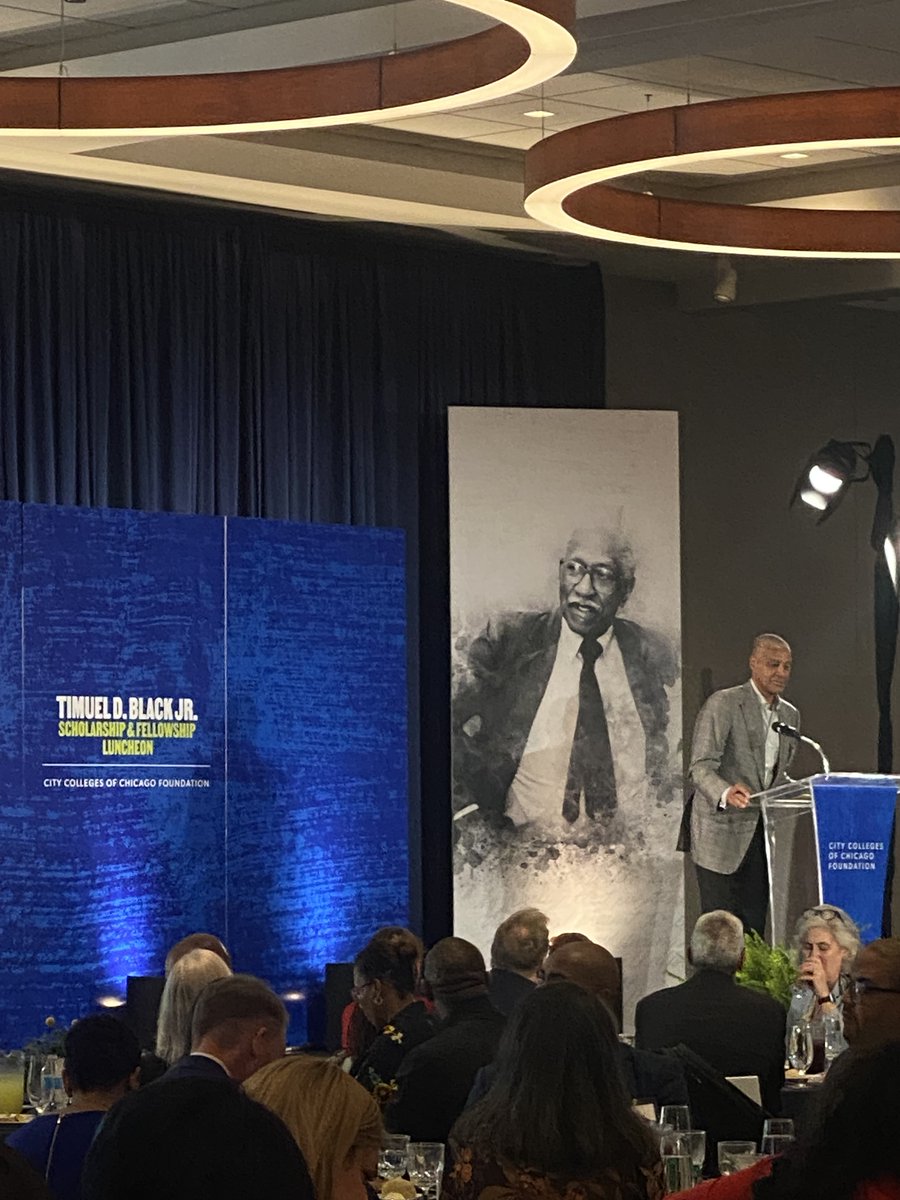 CCChiFoundation's tweet photo. Thank you to everyone who attended the Timuel D. Black Jr. Scholarship and Fellowship Luncheon! Your presence, enthusiasm and shared commitment to CCC students made this event remarkable.

#TBSF2023 https://t.co/Vwfjbz2uR7