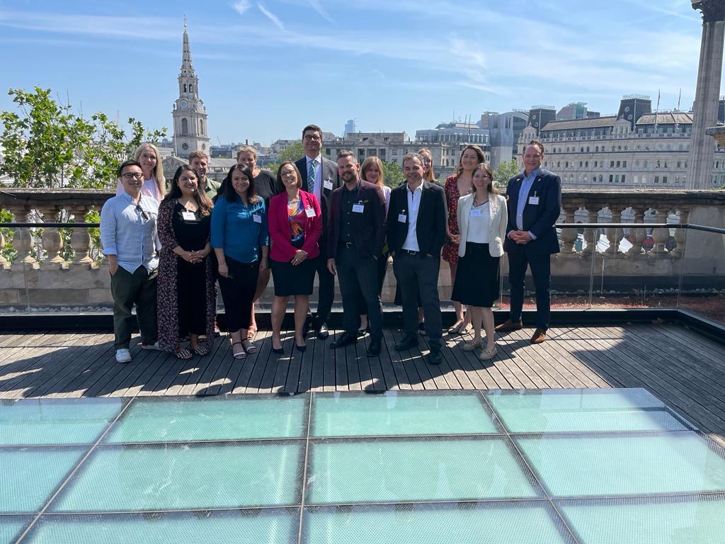 Invest_Alberta's tweet image. With global tech companies gathering in the UK to attend @LDNTechWeek, Team Alberta came together to show the world what we can achieve as partners.

#AlbertaEconomicEcosystem #AlbertaTech #LondonTechWeek2023