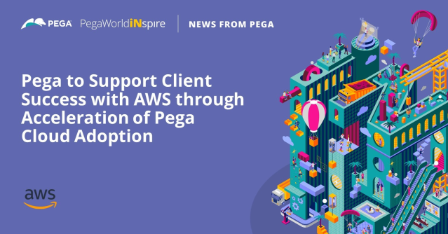AWSome News from #PegaWorld! Pega is expanding its relationship with Amazon Web Services (AWS), investing in programs designed to accelerate the adoption of Pega Cloud® running on AWS 👍 pe.ga/46aEJK6