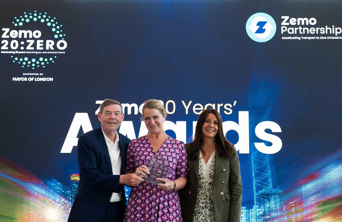 Zemo_Org's tweet photo. Congratulations to @Philippa_Oldham - who earned a 20th Anniversary Award for outstanding Contribution to the Partnership (2003-2023). The award recognised the significant impact of her work across the transport and manufacturing sectors. #Zemo20Zero @theapcuk @GinnyBuckley https://t.co/slMNfd5eFV