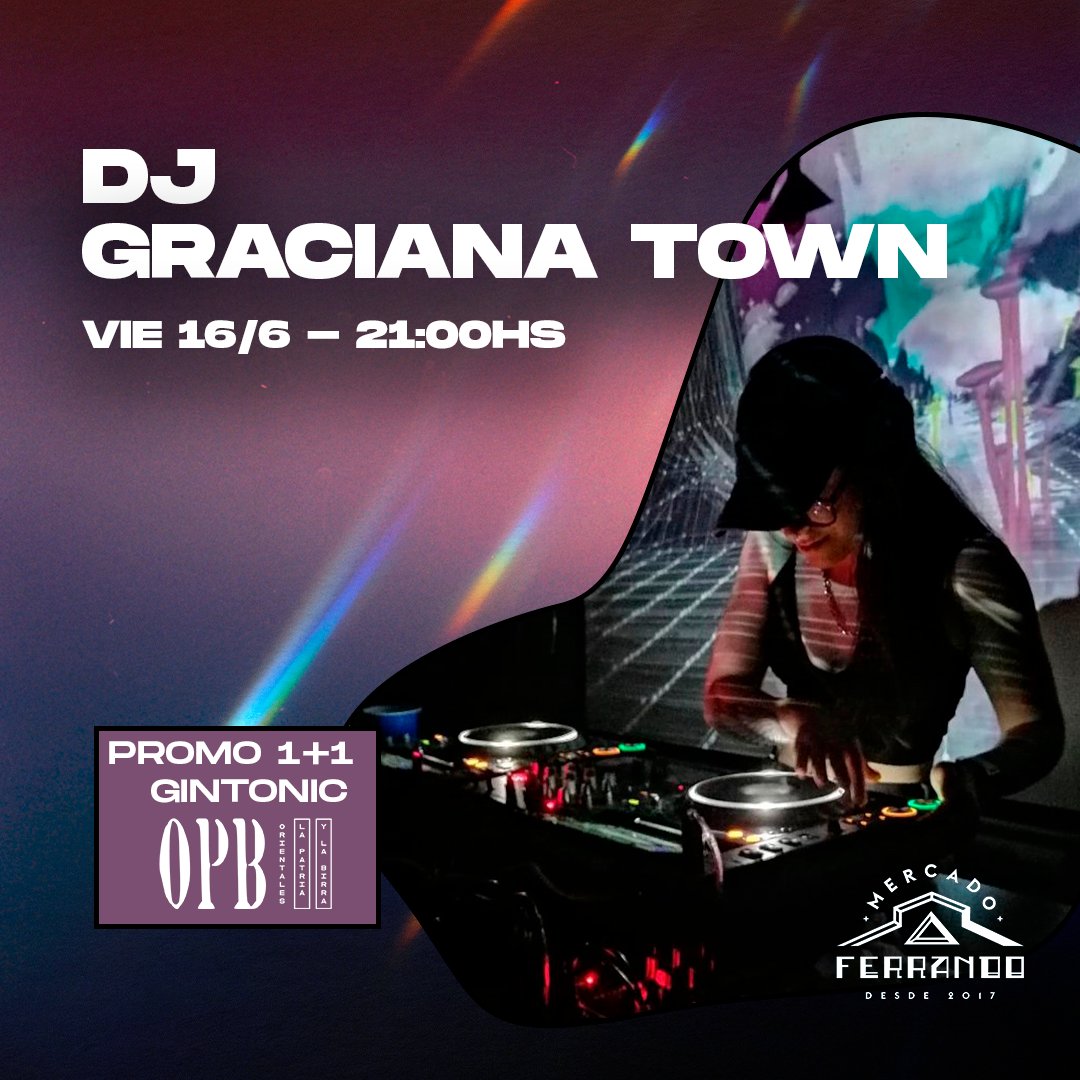 ¡Esta noche! Musicaliza <a href="/GracianaTown/">GT</a> y hay tremendas promos de <a href="/BeerTruckOPB/">BeerTruck OPB</a>.
¿Te lo vas a perder? te esperamos😎