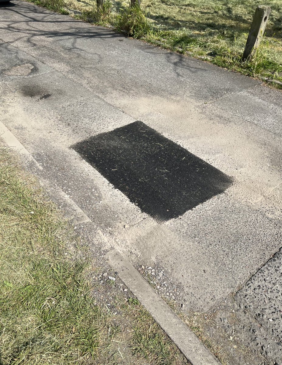 We were informed about the potholes on King Georges Car park entrance… This has now been fixed. 

#WorkingAllYearRound #ActionNotWords