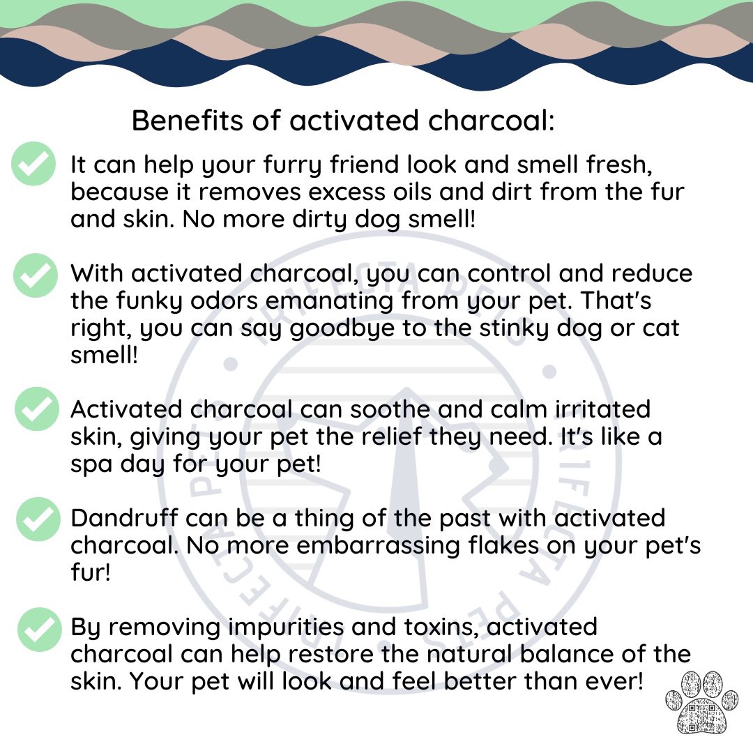 TRIFECTAPETS's tweet image. Do you know about the benefits of activated charcoal for your pet?
#doglover #dog #petcare #pethealth  #cats #pets  #womanownedsmallbusiness #madeinusa