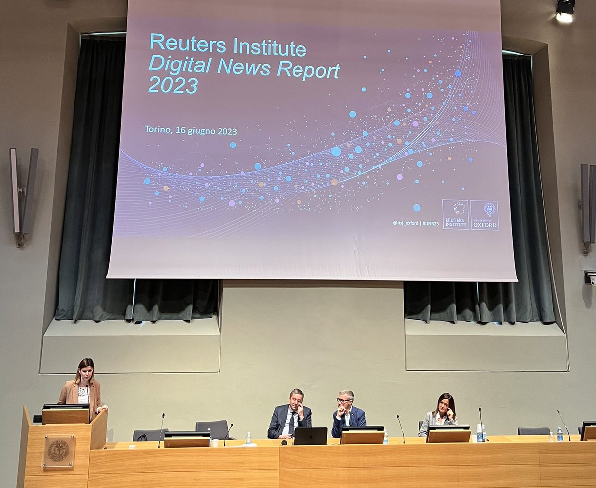 risj_oxford's tweet photo. Oggi @fedecherubini e @AlessioCornia hanno presentato il #DNR23 a Torino, ospitati dal Master "Giorgio Bocca”@FuturaTorino @unito

Ha seguito una discussione con @MariannaBruschi @dacasati @dbellasio @filodaria @fcancellato

🖊️Iscrivetevi alla newsletter https://t.co/U8mJQcj55o https://t.co/FrkU17DGfD