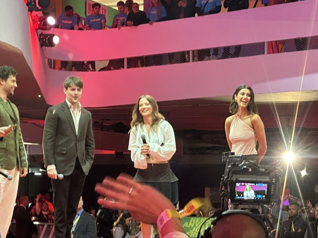 Kgopolo on Twitter: "SPOTTED: Henry Cavill, Anya Chalotra, Joey Barry