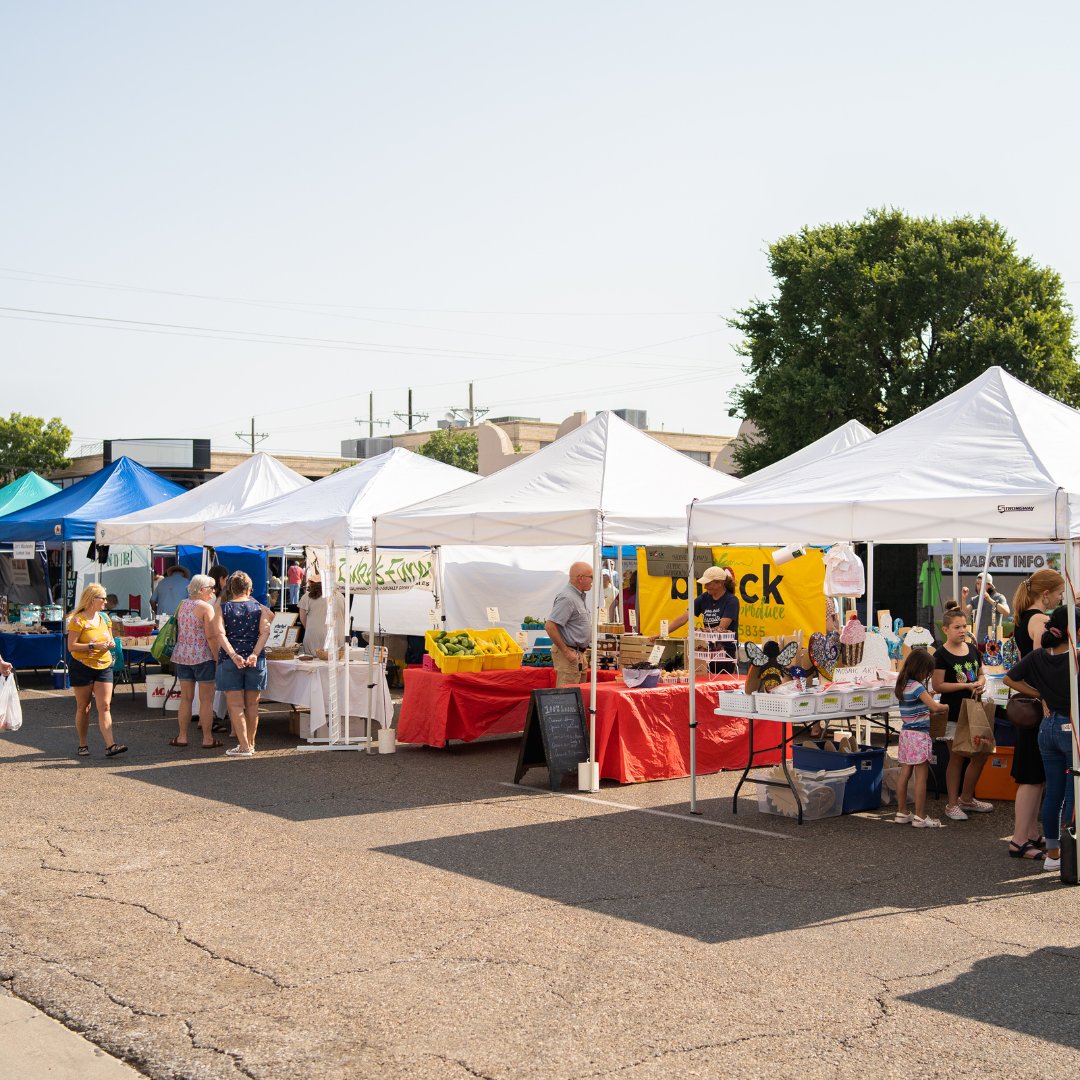 Summer is here, and you know what that means... The Downtown Lubbock Farmer's Market is back again for another season! 

💐 Every Saturday from May 27th through October 14th 
💐 9:00 AM until 1:00 PM 
💐 5th Street &amp; Avenue J