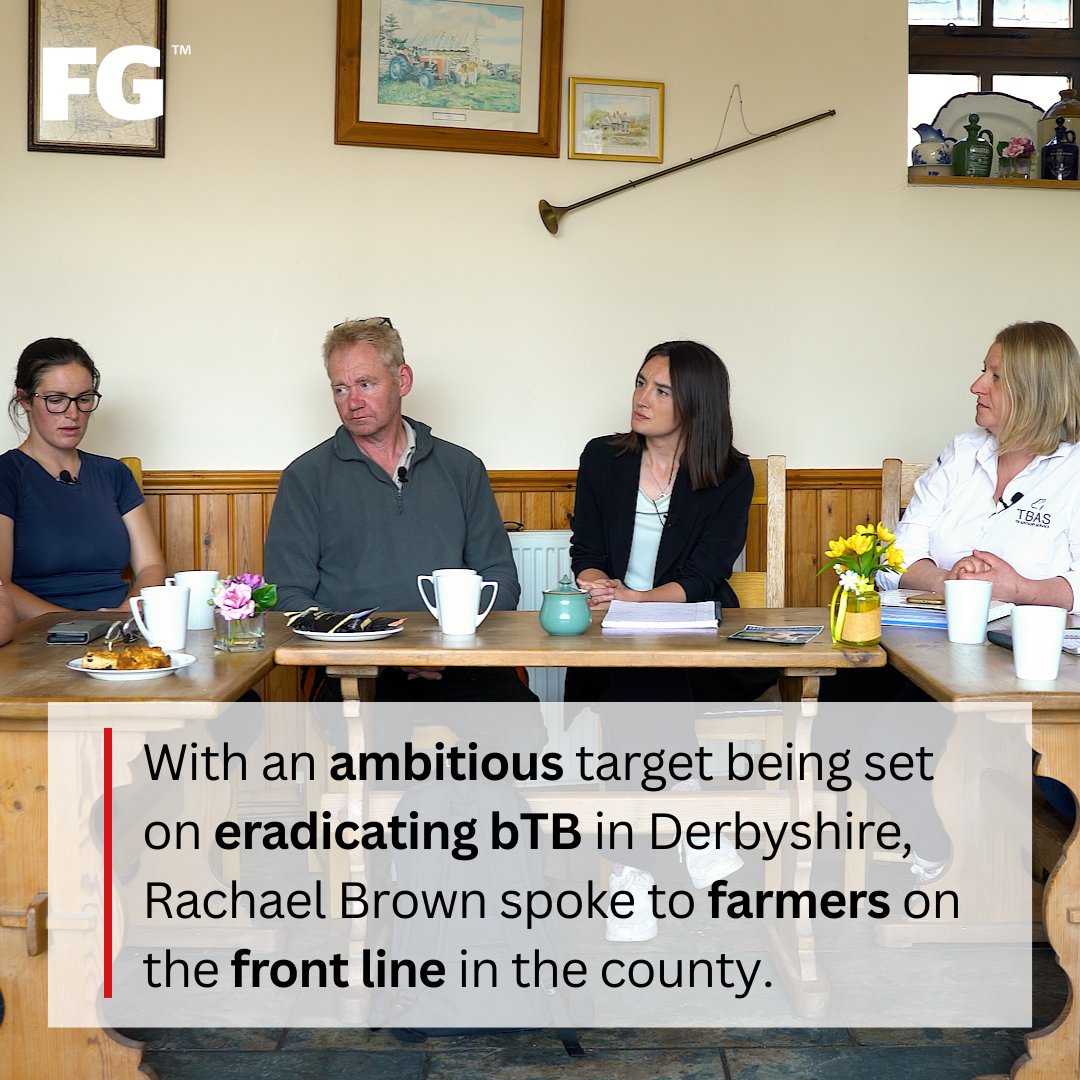 A bovine TB-free future in 10 years' time in Derbyshire would be a huge undertaking, but is achievable if policy is ‘led by science and not politics'. That was the message from the FG round table, hosted by Chief Reporter @FGRachaelBrown
bit.ly/42DTySE
#bovineTB #farming