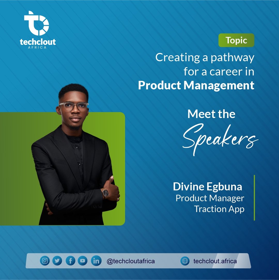 techcloutafrica's tweet photo. Unveiling our knowledgeable lineup of speakers .

Meet our speakers for our upcoming twitter space event @JafarAlabi
@TheEgbunaDivine
@tobihezekiah.@VictorAkinode

.......................

Few hours to go🥳 Be a part of this conversation!! 

#productmanagement
#twitterspace https://t.co/TdySMc67ly