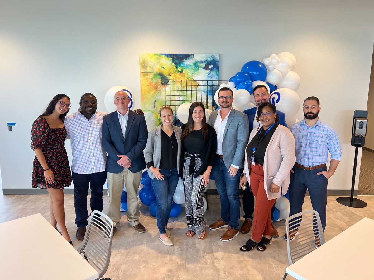 sharefile's tweet photo. New offices bring in new beginnings! Our Bangalore and Raleigh teams recently changed office locations, and we celebrated these grand openings with #TeamShareFile fun & festivities. Here's to the next chapter! 🥂 https://t.co/813fcmQ2DS