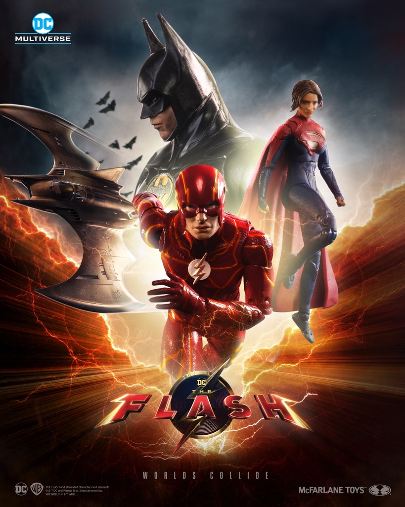 #TheFlashMovie premieres TODAY! ALL The Flash movie collectibles from McFarlane Toys are available in-stores and online NOW at select retailers.
➡️ bit.ly/TheFlashMovie-…

#McFarlaneToys #DCMultiverse #TheFlash @DCOfficial @theFlash