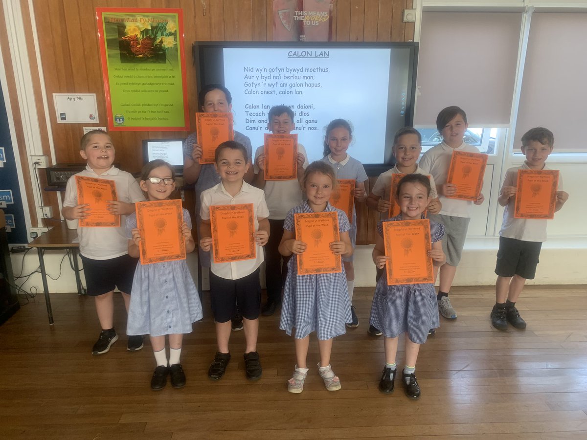 BlaenbaglanPrimary (@blaenbaglanprim) on Twitter photo Pupils of The Week for week 9 of the summer term. Llongyfarchiadau pawb! 👏🏻 Pupils of The Week for week 9 of the summer term. Llongyfarchiadau pawb! 👏🏻
