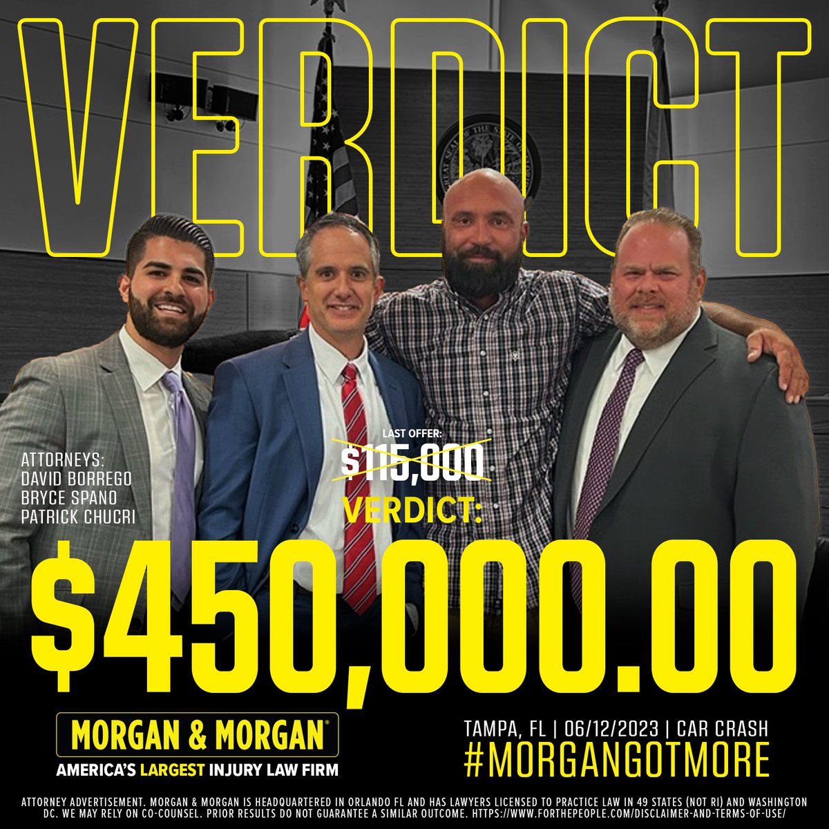 Morgan & Morgan tweet media