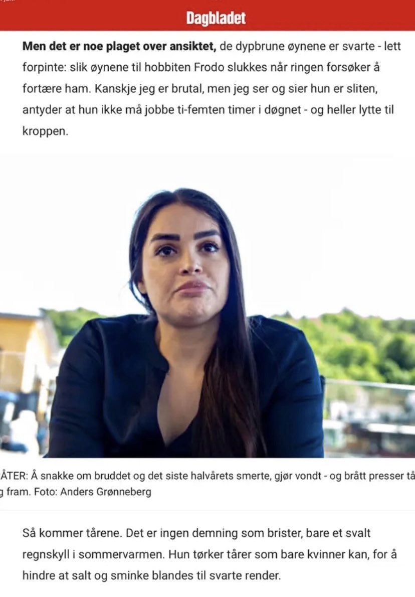Det er på dager som denne jeg fortviler over at det ikke finnes en nobelpris i portrettintervju.