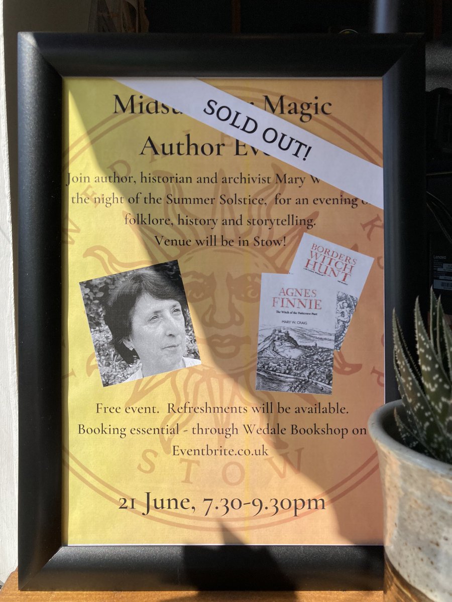 It’s official! Our first #authorevent is sold out!