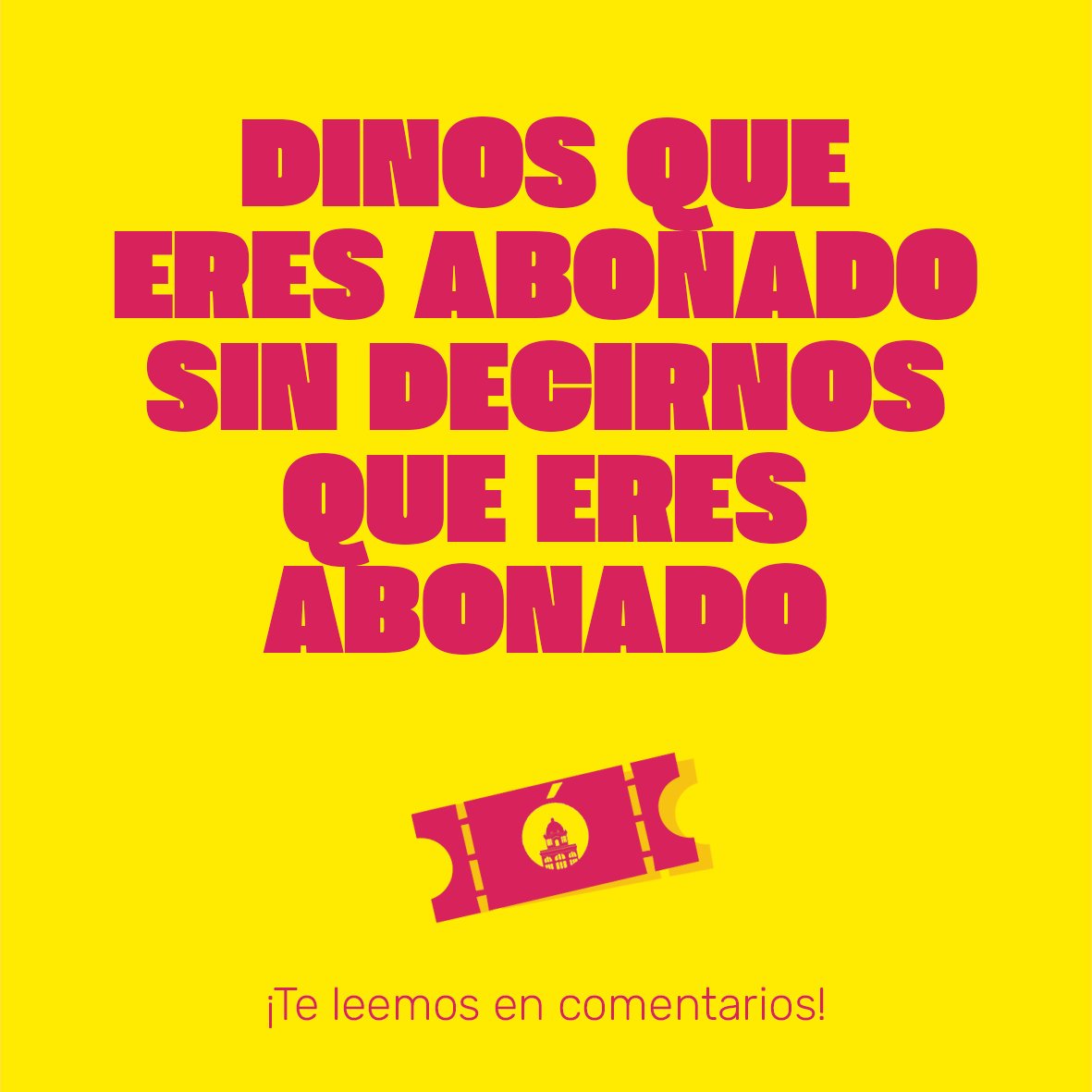 Queremos leer vuestras respuestas más creativas😍🔝