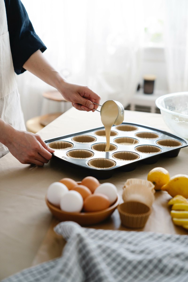 Perhaps, you want to bake cookies, to make them chewy, melt your butter. This makes the butter releases its moisture content and mixes with the flour properly. #kitchenutensils #home #kitchenappliances .  We have baking equipment at mykitchensaide.com