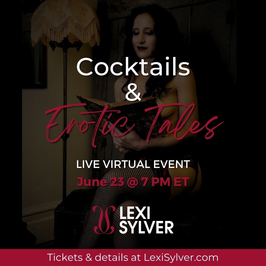 Got your tickets? It's next week! Explore your #Lexuality with @lexisylver and her Lexual co-hosts to celebrate Lexi's new book, Secrets, Lies, and Dirty Games w/ erotic readings, games, Q&A and more!

▶️ Free for #SDC members, via events tab

#lexisylver #getlexual #eroticauthor