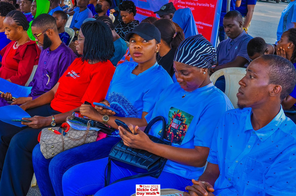 drolanipeks's tweet photo. Today we made history in the heart of Ekiti indigenes especially Sickle cell warriors. 
I am grateful to God for making this a reality. 
Making impacts is my hobby. 

Check for more pictures from here https://t.co/szM9WdKt8N

#WorldSickleCellDay
#ekitiscdwalk2023 https://t.co/cOtsKogJkh