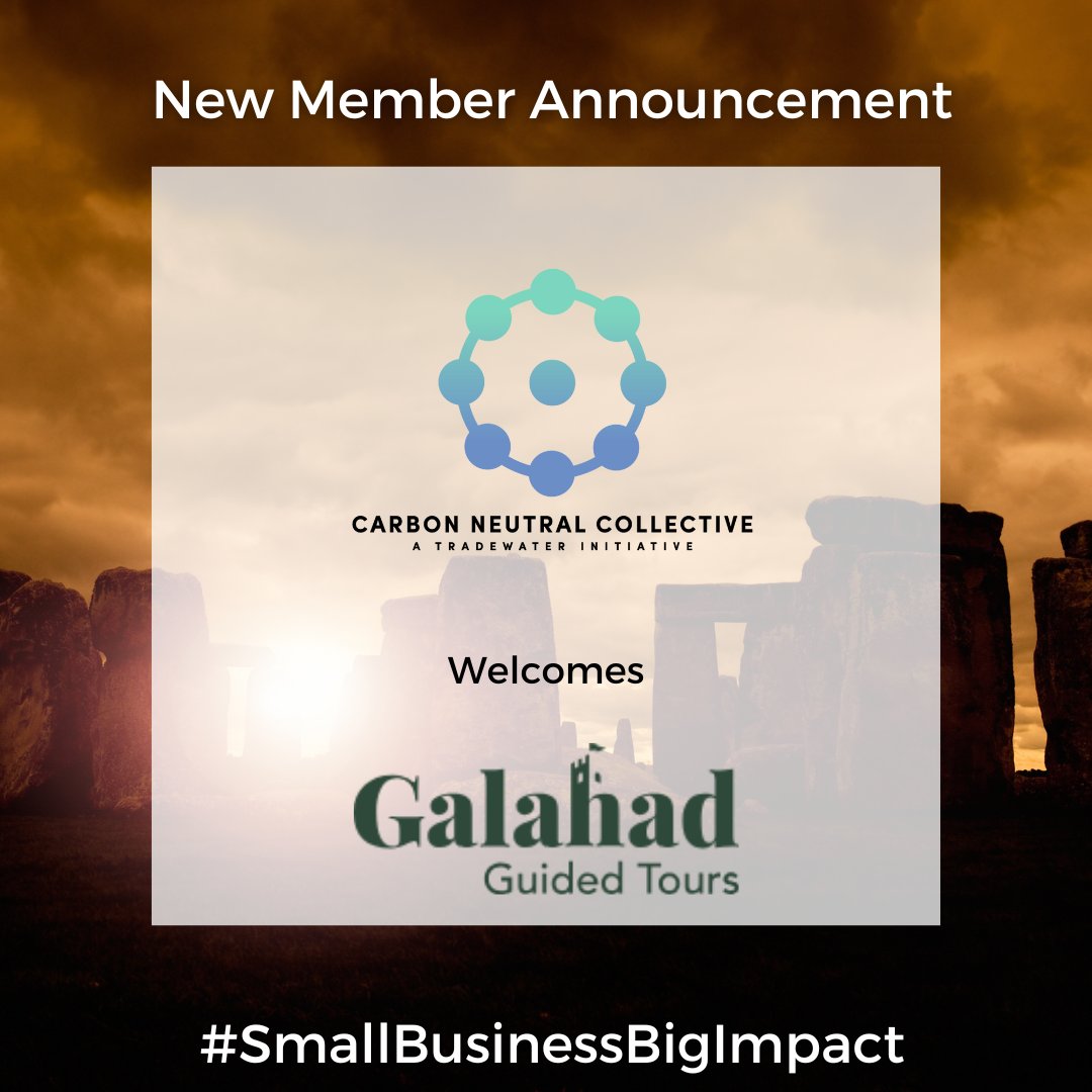 Tradewateurs's tweet photo. Welcome to the @CNC_Certified, @GalahadTours. This small, independent guided tours company is taking steps toward #carbonneutrality by becoming a #climatecommitted member. Visit https://t.co/ABHX2uvONi to learn more about them. https://t.co/Qffsa69Nlk