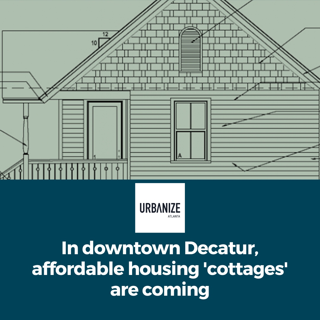 Fantastic news coming from Decatur, GA! A collaboration between the City of Decatur and nonprofit Decatur Land Trust has launched the first cottage-style project in the city. 

Read more: atlanta.urbanize.city/post/downtown-…

#MiddleHousing #MissingMiddle #Equity