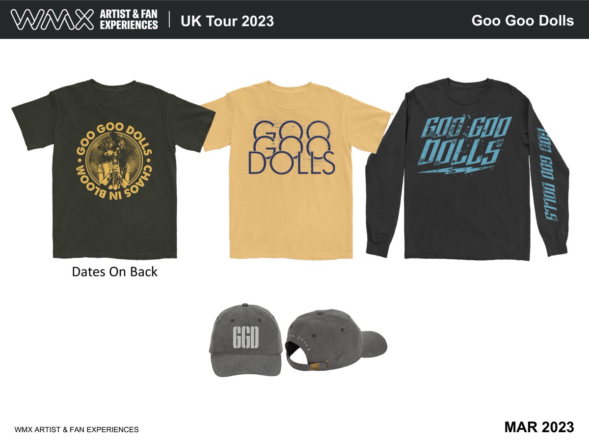 It's <a href="/googoodolls/">Goo Goo Dolls</a> giveaway time! 🥳

Win a pair of tickets to their show at London <a href="/EventimApollo/">Eventim Apollo</a> on Sunday 25th June, PLUS a t-shirt, hat and copy of the album Chaos In Bloom! 

To enter, simply like, follow &amp; retweet! gigst.rs/GGD