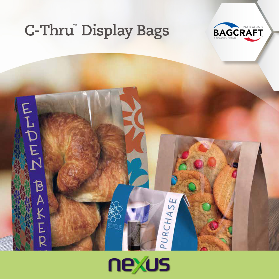 🌟 Discover Bagcraft Novolex C Thru Display Bags! Perfect for showcasing your treats while keeping them fresh. Upgrade your packaging game and leave a lasting impression on your customers. on.nexus-now.com/1btswst