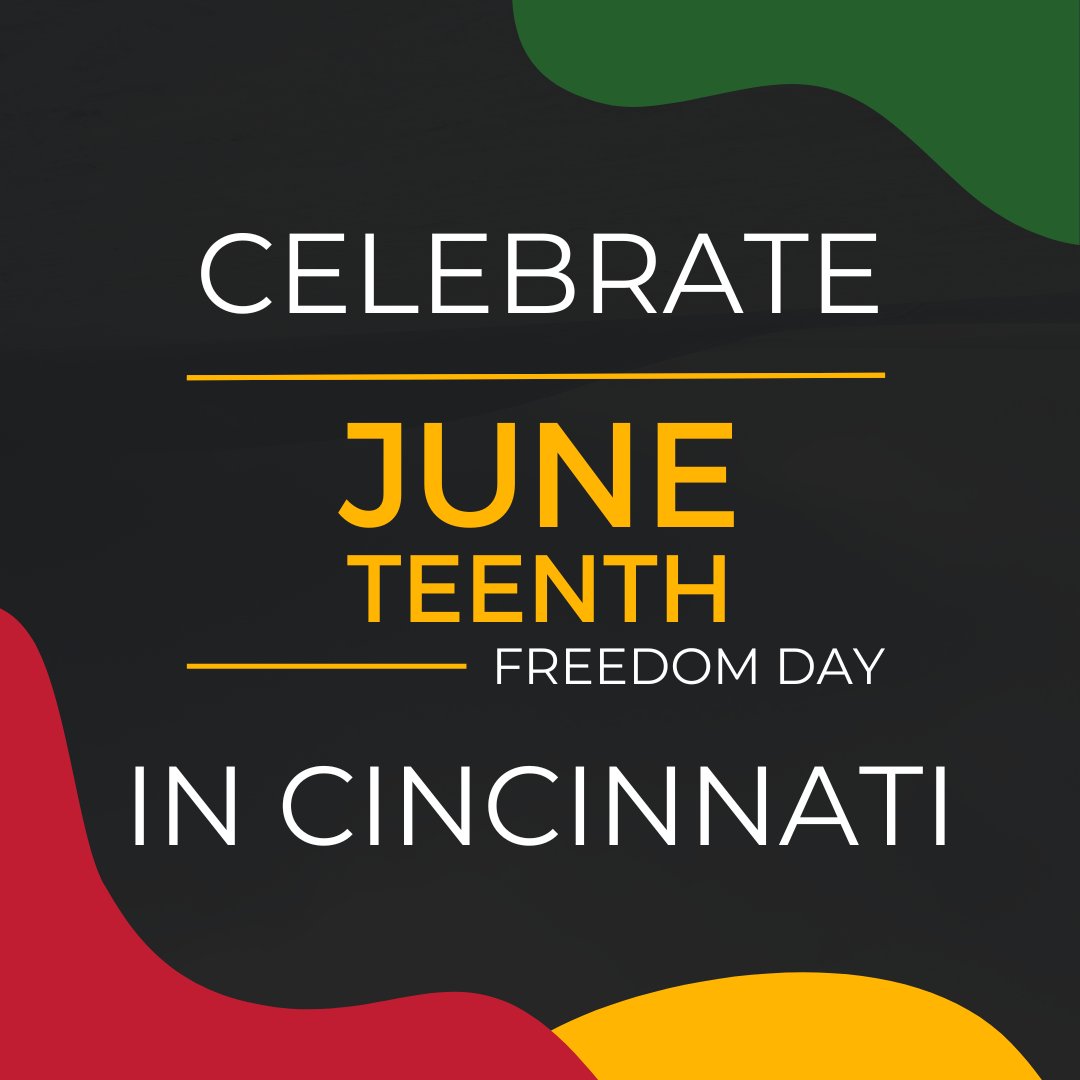 Celebrate Juneteenth in Cincinnati this weekend by attending the Juneteenth Festival in Eden Park, a tasting in Findlay Market, the craft market in Walnut Hills, and many more events that can be found here: wlwt.com/article/cincin… 🖤❤️💛💚