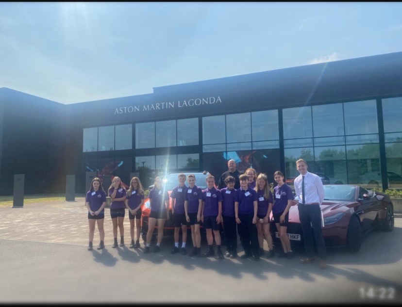 CCYD_tech's tweet photo. Yesterday, some of our lovely year 8 learners visited Aston Martin and were given a tour and a talk by ex-student Bethan. They had an amazing time! Engineering is such a rewarding career path and Bethan affirmed this. Thanks @astonmartin 🏎️

@CCYD_school @CCYD_STEM 
#engineering https://t.co/UMSoGHvG4a