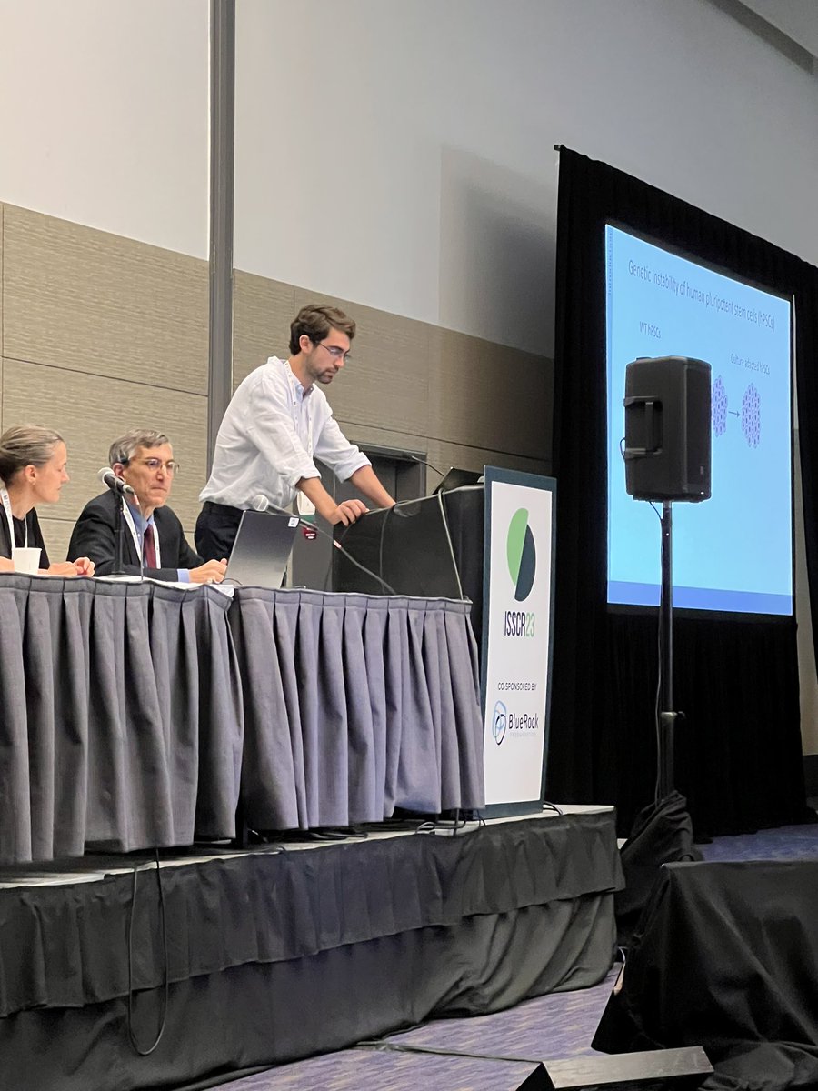 _jdevos_'s tweet photo. Outstanding results presented by #Jonathan_Jung from the Benvenisty Lab. From 2221 #mRNAseq #PSC samples, from 178 differentiation studies, > 20% of the samples display at least one mutation found in cancer! Mostly TP53 mutations.
#ISSCR2023

➡️ Screen your #PluripotentSC lines! https://t.co/S9XuEvNvue