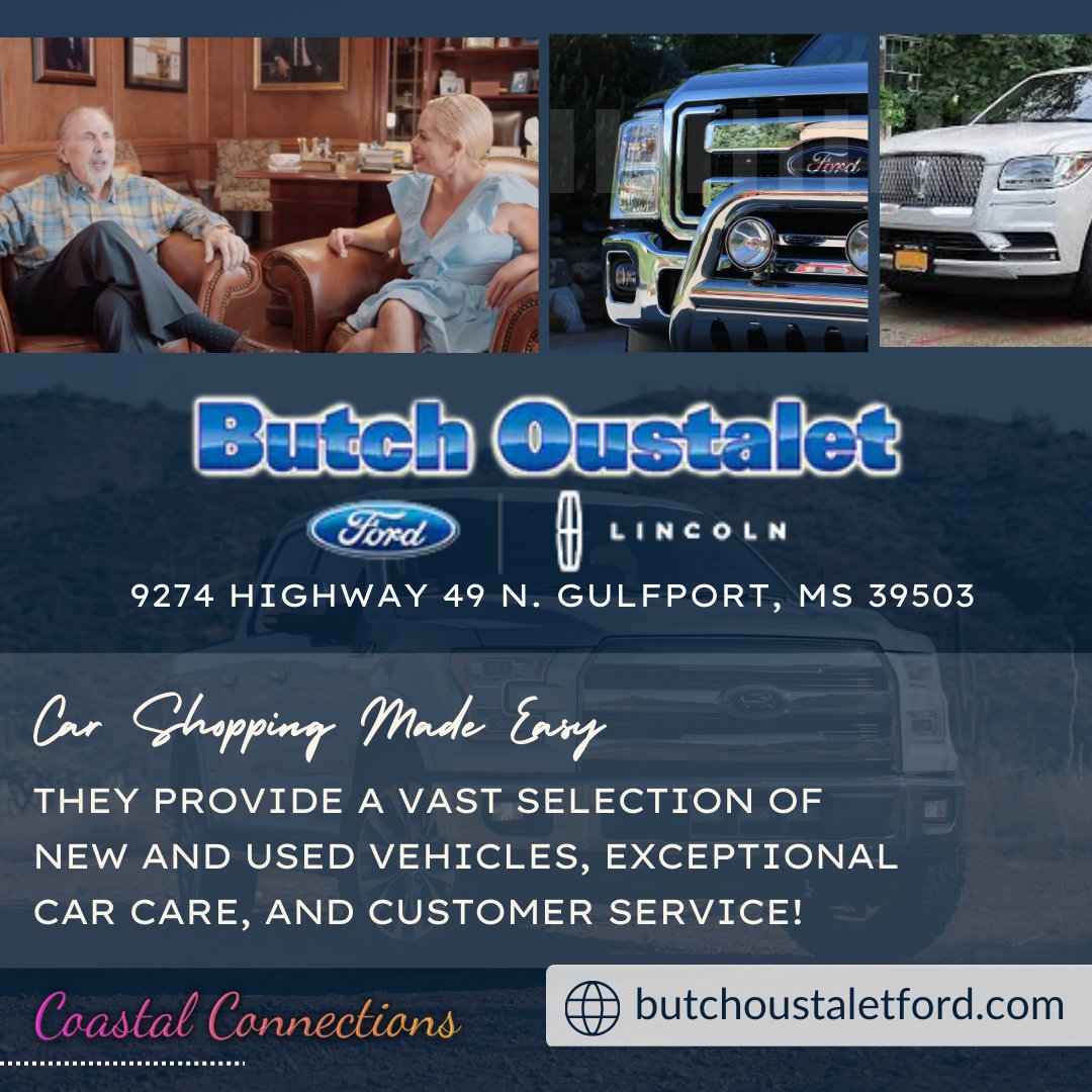 Butch Oustalet Autoplex is the number one #Ford dealer in #SouthMississippi! Butch Oustalet has been in the automotive industry for over four decades, and the #familybusiness has been operational for sixty plus years! butchoustaletford.com