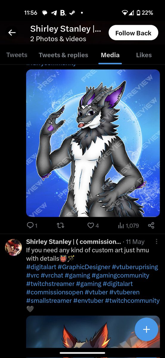 Has anyone else been getting these?
Been getting followed recently by sus accounts that have joined recently with A/I/ generated art. Inconsistent art styles with the exact same "PREVIEW" text across 4 separate accounts. I really hope this doesn't become a popular scam.