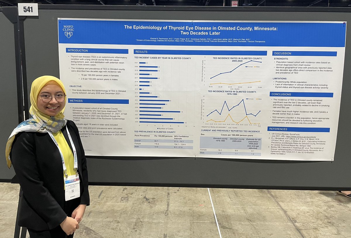 Kharisa Rachmasari (@kharisa_rachma) on Twitter photo Our “EyeCatching”poster on #TED <a href="/TheEndoSociety/">Endocrine Society</a> #Graves #thyroidnerd #Endo2023 👇🏽<a href="/MayoClinicEndo/">Mayo Clinic Endocrinology</a> Our “EyeCatching”poster on #TED <a href="/TheEndoSociety/">Endocrine Society</a> #Graves #thyroidnerd #Endo2023 👇🏽<a href="/MayoClinicEndo/">Mayo Clinic Endocrinology</a>