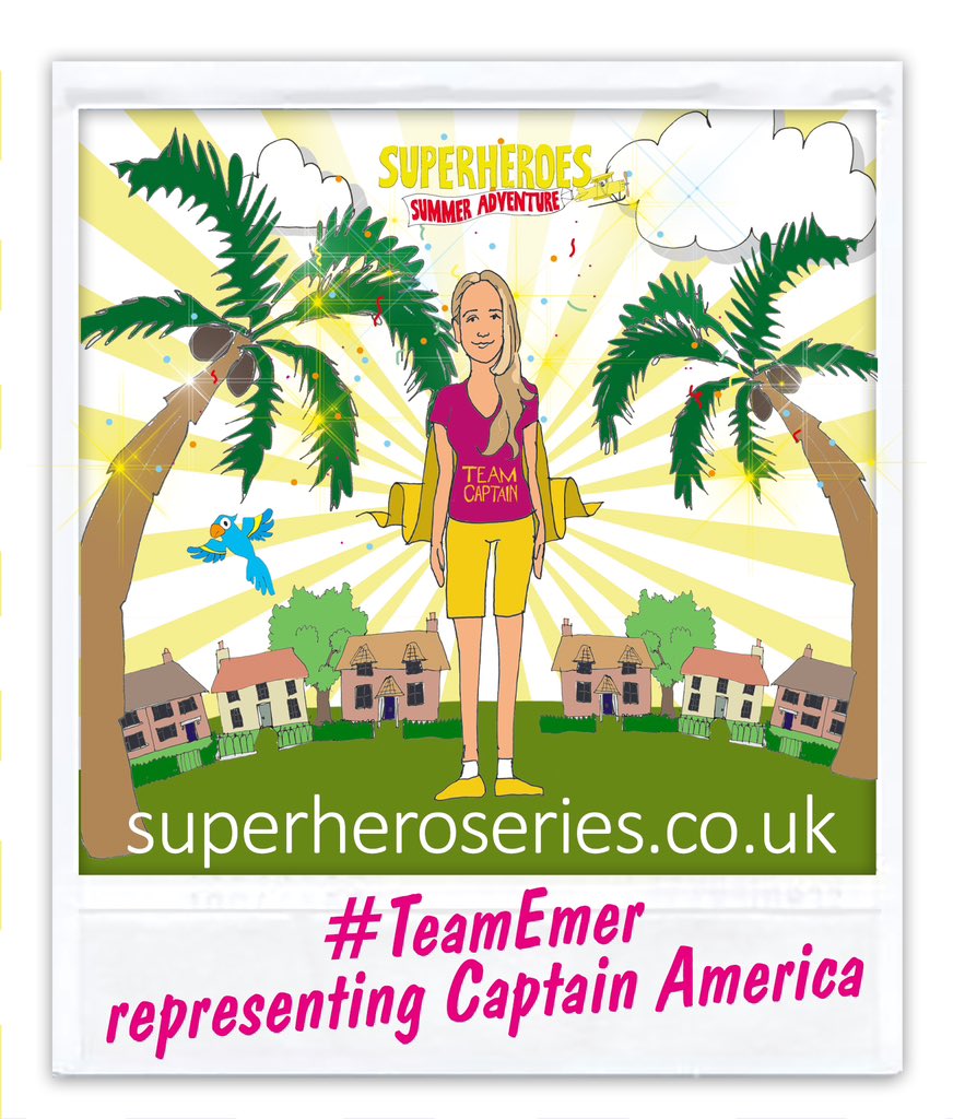 SuperheroTri's tweet photo. POW!! Super excited to announce our 3rd At Home Superheroes Team Captain as #TeamEmer representing Captain America!! What an amazing SUPER athlete. Bring the power!! #findyourpower https://t.co/IoNlJh6CN9 https://t.co/Zw4lRe24Jv