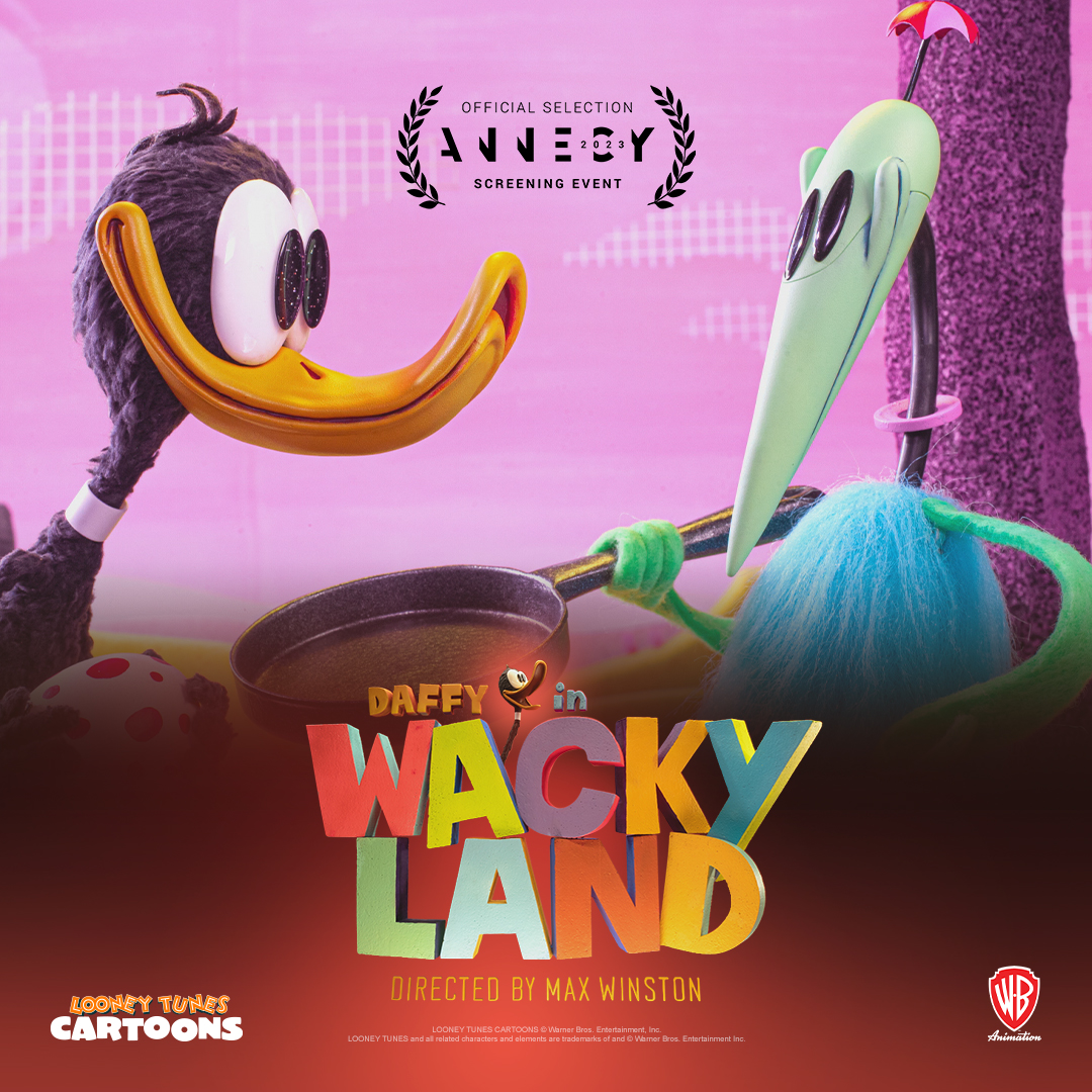 Honored to have one of our @LooneyTunes shorts, “Daffy in Wackyland” from Max Winston selected to screen this week at @annecyfestival. If you are at the festival check it out at this Saturday’s Closing Ceremony! #warnerbrosanimation #loooneytunes #looneytunescartoons
