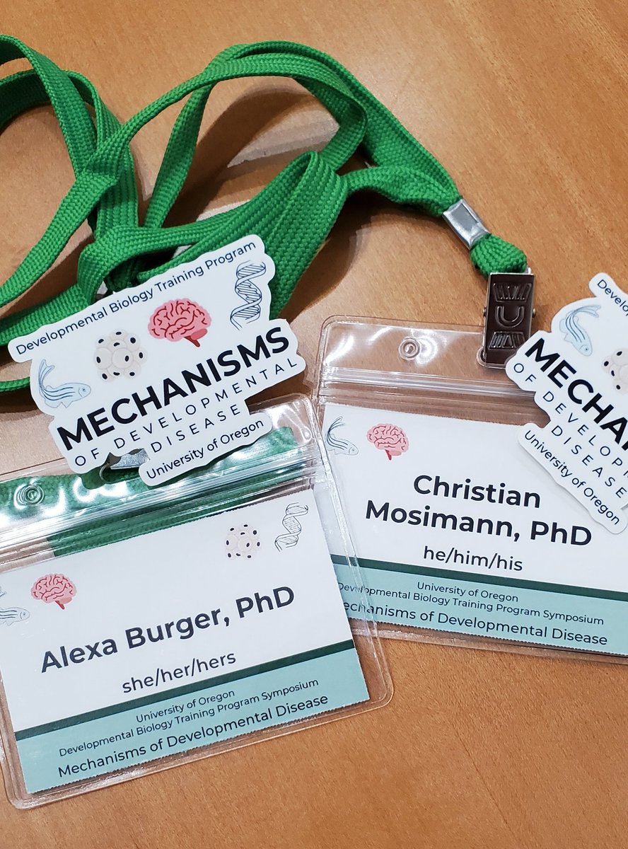 Excited for a day of #devbio, model organisms, disease modeling, et al. - thx to the grad students of the Developmental Biology Training program @uoregon for organizing!