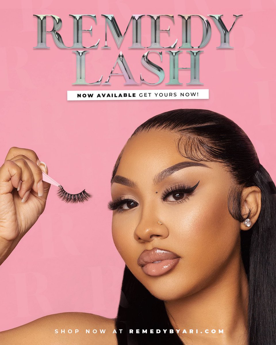 Remedy Lashes are Available Now! 🤩 

Remedybyari.com ! 💖