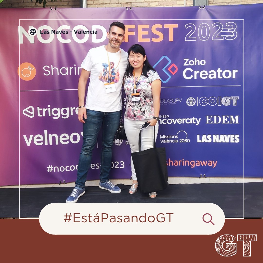 CoigtCVRM's tweet photo. ¡Aquí estamos en el #NoCodeFest2023 en #Valencia, transformando el futuro de la #tecnología! 🚀 
Aprendiendo, compartiendo y disfrutando junto a los líderes del #NoCode y #IA.🤖 🔝
#EstáPasandoGT #COIGT @SharingAway https://t.co/Go2hC6J7JH