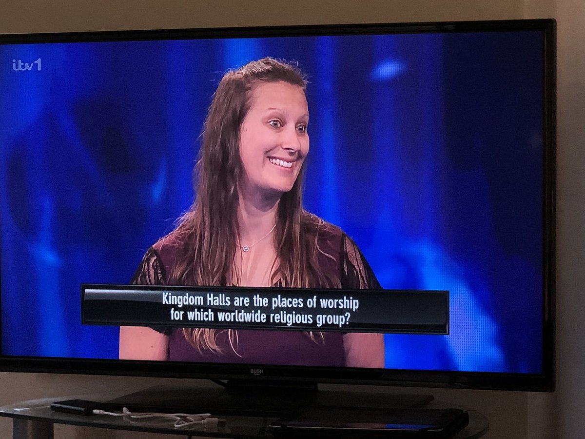 TipPointFails's tweet photo. Hmm
Correct Answer - Jehovahβs Witnesses
Answer Given - Christianity (which is a religion rather than a group)
#tippingpoint #tippingpointfails https://t.co/kRk3wuqGAU