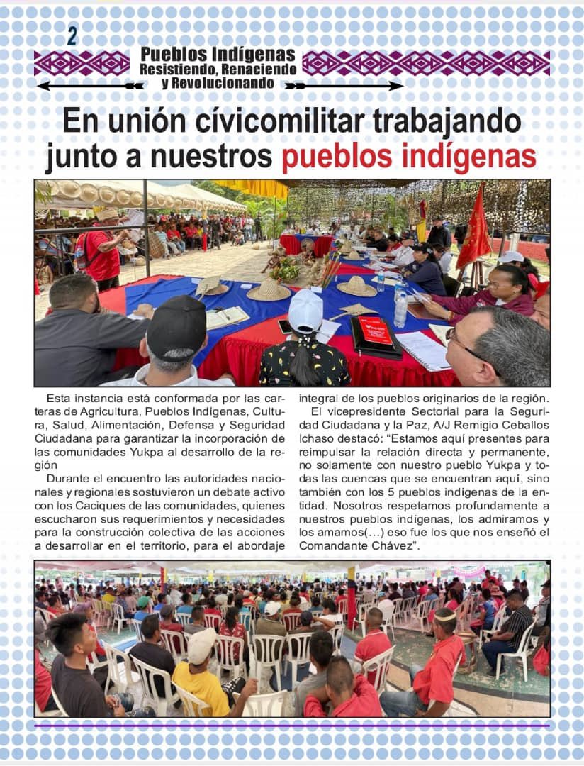 Ministerio Indígena tweet media