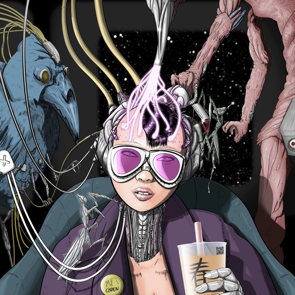 Today’s <a href="/DailyRalpha/">Daily Ralphaᵍᵐ</a> spotlight is <a href="/ahchoen/">Choen Lee</a>!

Choen is a visual artist and photographer who explores pop culture, influenced by manga and comic books. Their work will either steal a smile or challenge your perception of how things are.

<a href="/thehugxyz/">JJ</a> page: thehug.xyz/artists/choen_…