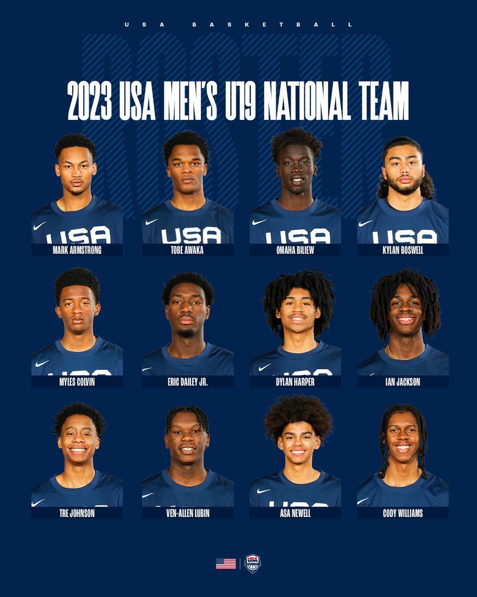 Congratulations to Dylan Harper on making the USA U-19 National team! Tremendous accomplishment!