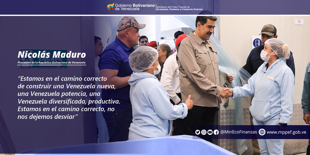 #EnFrases || A propósito de llevarse a cabo la jornada de Miércoles Productivo en territorio sucrense, el Presidente @NicolasMaduro, informó que el Sector Pesquero y la Acuicultura en #Venezuela registra números de crecimiento productivo en los últimos tiempos.

#17Jun