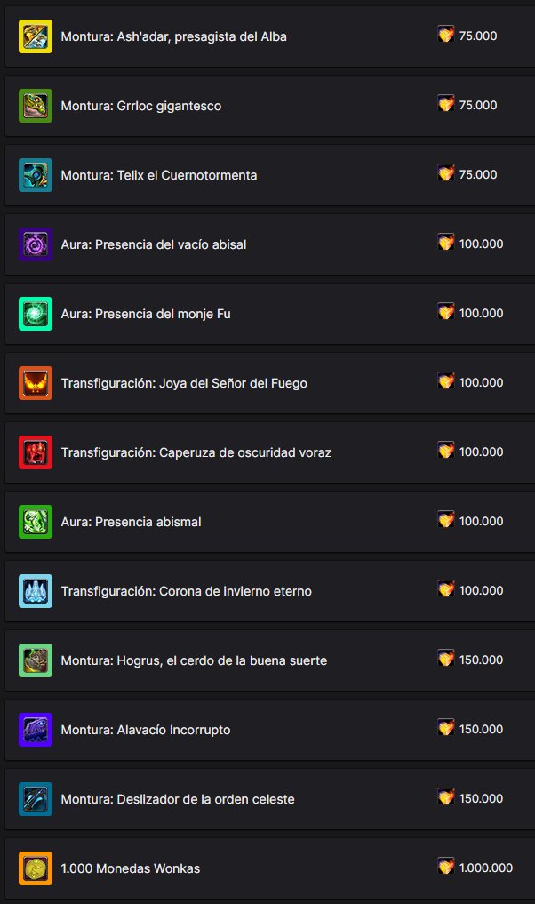 📢 ¡No olvidéis que ayer se lanzaron nuevas recompensas en Twitch! 
Aprovechad la oportunidad y pasad a ver en directo a <a href="/Shiannas_style/">Shiannas 🗿</a>. 
¡No os lo perdáis!
twitch.tv/vendettawowofi…