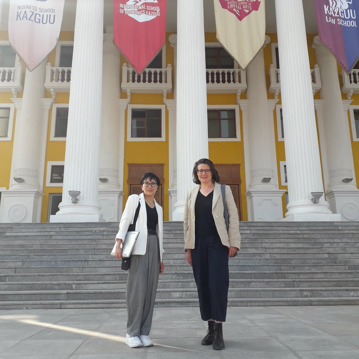 Thanks to Saule Kemelbayeva and <a href="/kazguu/">КАЗГЮУ</a>
colleagues in Astana for our discussion on Kazakhstan's future role for global food security and cooperation options with <a href="/iamoLeibniz/">IAMO</a> !