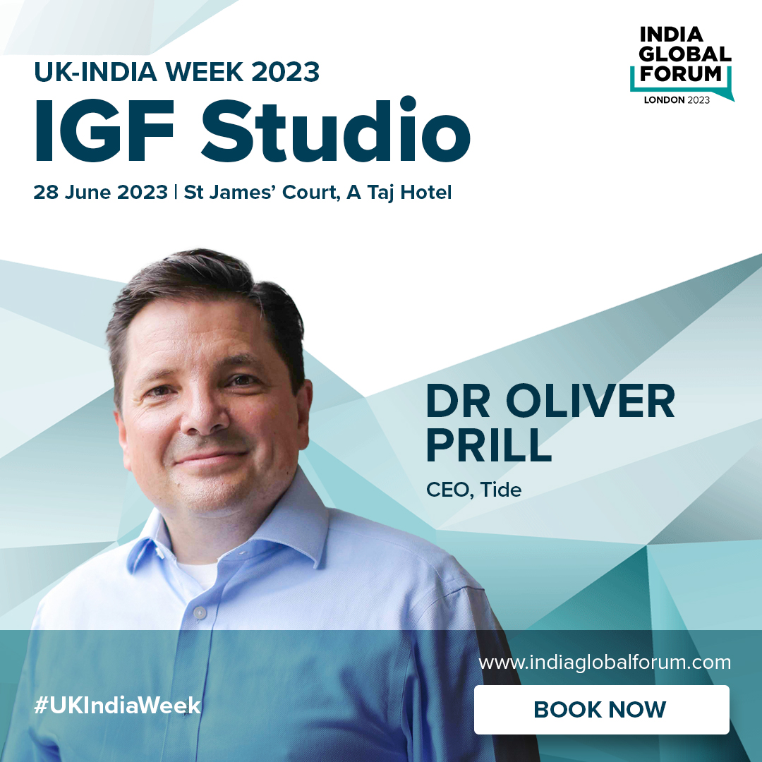 Join the CEO of @TideBusiness, @OliverPrill at #UKIndiaWeek as he shares his insights on the Macroeconomic Challenges and Opportunities in the 🇬🇧🇮🇳 Partnership

➡ Leading with Purpose
🗓 28 June 2023 
📍St James’ Court, A Taj Hotel

Join the conversation indiaglobalforum.com/Leading-with-P…