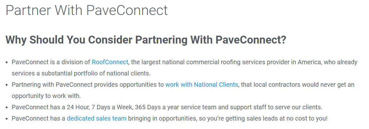 PaveConnect tweet picture
