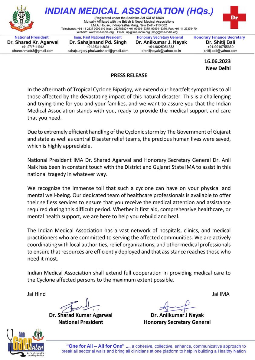 Press Release dated 16.06.2023