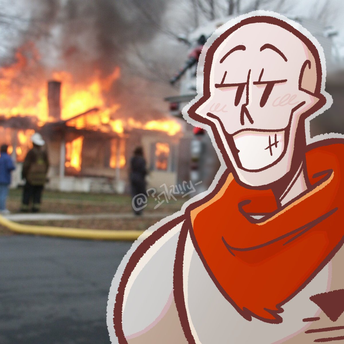 RT @inkuiry_: happy #letpapyrussayfuck day. today he’s committing arson
——
#papyrus #undertale #undertalefanart https://t.co/1FdIXHIiyb