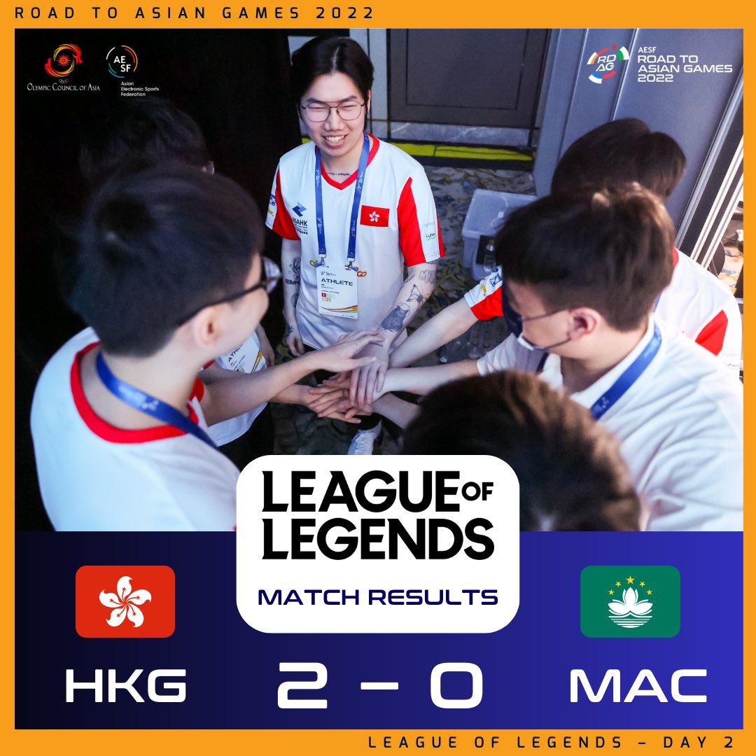 Asian Electronic Sports Federation (AESF_Official) / Twitter