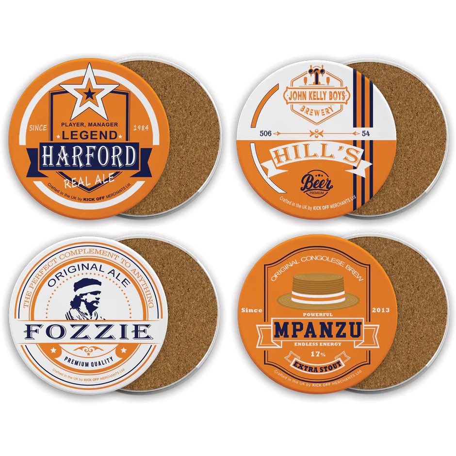 🎁 Play-Off Winners Giveaway 🎁

We’ve teamed up with Kick Off Merchants to give away a set of these Luton Town beer themed coasters. 

𝙇𝙤𝙫𝙚 𝙩𝙝𝙚 𝙁𝙤𝙯𝙯𝙞𝙚 𝙤𝙣𝙚. 😍

To Enter👇

🔄 Retweet
🤝 Follow @theWALTPodcast & @KOMerchants 

#LTFC | #COYH